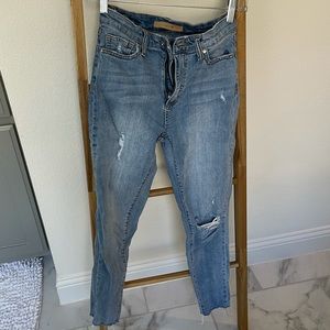 Joe’s Distressed Skinny Jeans